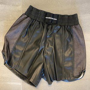 Maniere de Voir Vegan Leather Boxing Short (UK 10)